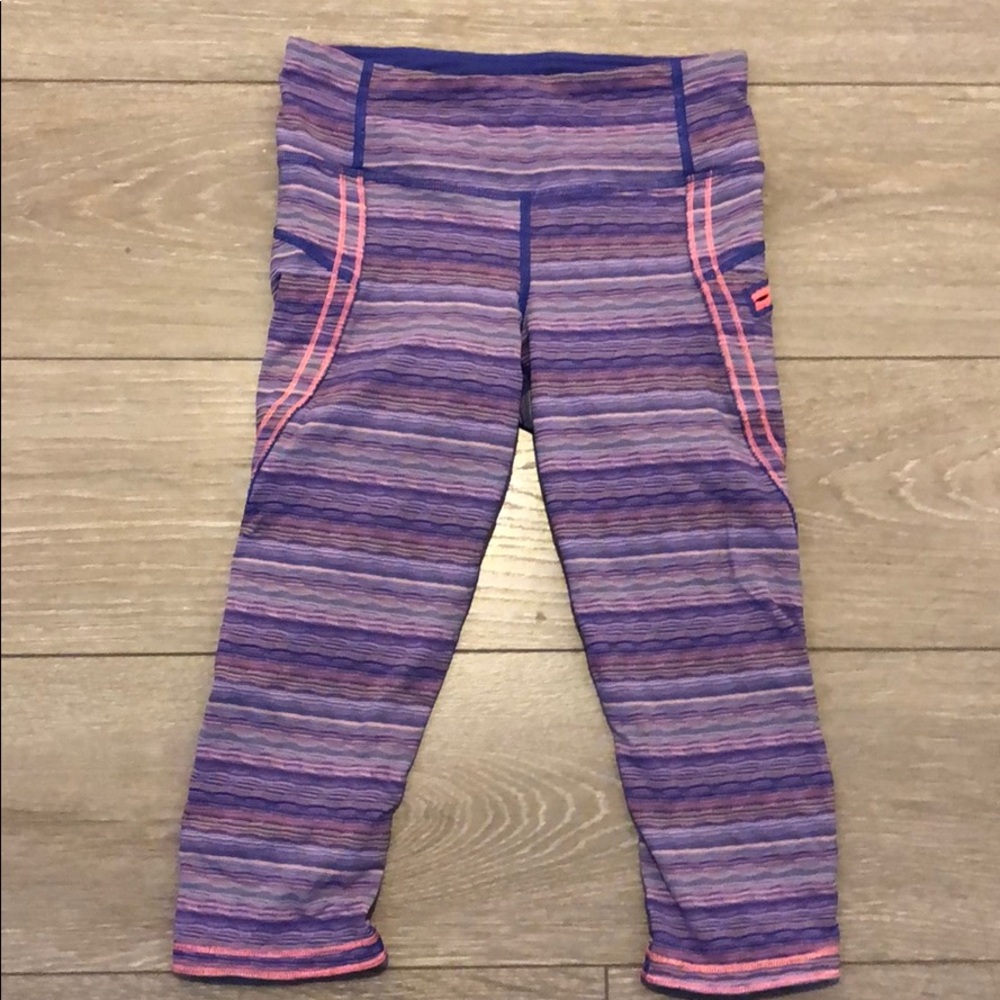Patterned Lululemon Crops!!